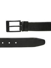 Load image into Gallery viewer, Men&#39;s Texture Formal Reversiable Black &amp; Brown Leather Belt
