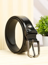 Load image into Gallery viewer, Men Classic Black Texture Leather Casual belt
