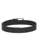 Load image into Gallery viewer, Mens Classic Black Leather Casual Belt
