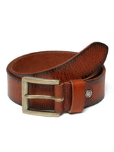 Load image into Gallery viewer, Men Classic Brown Texture Leather Casual belt
