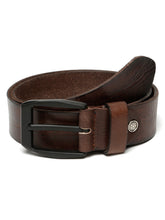 Load image into Gallery viewer, Men Classic Brown Texture Leather Casual belt
