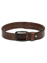 Load image into Gallery viewer, Men Classic Brown Texture Leather Casual belt
