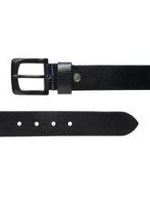 Load image into Gallery viewer, Men Blue Leather Casual belt
