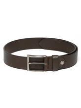 Load image into Gallery viewer, Men Classic Brown Leather Casual belt
