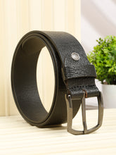 Load image into Gallery viewer, Men Classic Black Leather Casual belt
