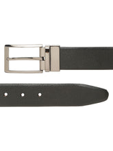 Load image into Gallery viewer, Men's Genuine Black &amp; Brown Leather Reversible Belt
