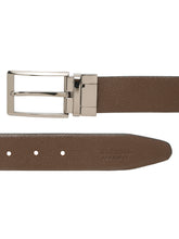 Load image into Gallery viewer, Men's Genuine Black &amp; Brown Leather Reversible Belt
