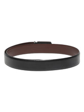 Load image into Gallery viewer, Teakwood Leather Men Textured Black Belt
