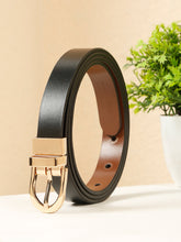 Load image into Gallery viewer, Women&#39;s Dual Color Wear Reversible Leather Belt
