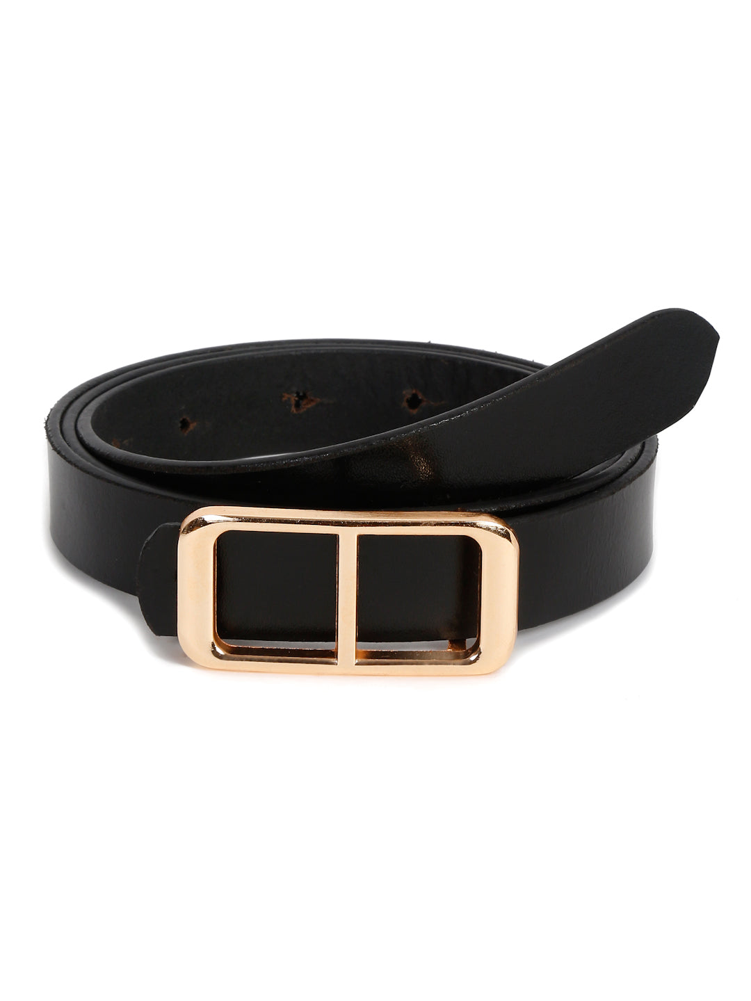 Leather Women s Push Pin Casual Belt One Size Teakwood Leathers