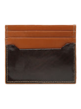 Load image into Gallery viewer, Teakwood Leather Brown Card Holder - Clearance sale
