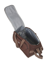 Load image into Gallery viewer, Brown Printed Large Duffel Bag
