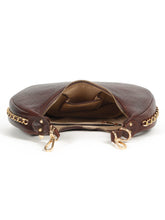 Load image into Gallery viewer, Women Brown leather shoulder bag

