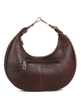 Load image into Gallery viewer, Women Brown leather shoulder bag
