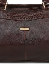 Load image into Gallery viewer, Women Brown Leather Handheld bag
