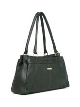 Load image into Gallery viewer, Women Green Leather Handheld bag
