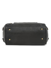 Load image into Gallery viewer, Women Leather Black Structured Handheld Bag
