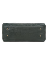 Load image into Gallery viewer, Women green Texture Leather Handheld Bag
