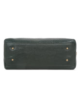Load image into Gallery viewer, Women green Texture Leather Handheld Bag
