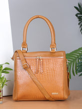 Load image into Gallery viewer, Women Mango Texture Leather Structured Handheld Bag
