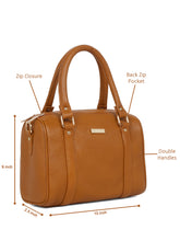 Load image into Gallery viewer, Women Mango Texture Leather Structured Bag
