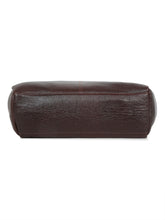 Load image into Gallery viewer, Women Brown Texture Leather Handheld Bag
