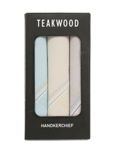 Load image into Gallery viewer, Men's Pack Of 3 Multi Color Handkerchief
