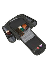 Load image into Gallery viewer, Teakwood Unisex Travel Toiletry Bag | Premium Hanging Travel Organizer Kit | Water-Resistant Grooming &amp; Cosmetic Pouch with Multiple Compartments, Mesh Pockets &amp; Convenient Carry Handle | Ideal for Travel Essentials (Black)
