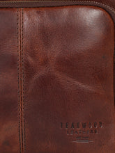 Load image into Gallery viewer, Teakwood Men&#39;s Leather Messenger Bag
