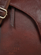 Load image into Gallery viewer, Leather Men&#39;s Asymmetrical Messenger Bag
