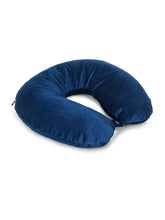 Load image into Gallery viewer, Blue U-Shaped NeckPillow with Been Balls Filled
