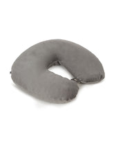 Load image into Gallery viewer, Grey U-Shaped NeckPillow with Been Balls Filled
