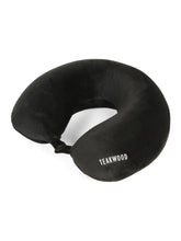 Load image into Gallery viewer, Teakwood Leather premium U-shaped neck pillow
