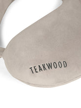Load image into Gallery viewer, Teakwood Leather premium U-shaped neck pillow
