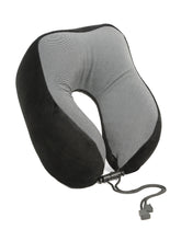 Load image into Gallery viewer, Teakwood Leather premium U-shaped neck pillow
