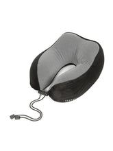 Load image into Gallery viewer, Teakwood Leather premium U-shaped neck pillow
