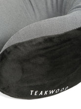 Load image into Gallery viewer, Teakwood Leather premium U-shaped neck pillow

