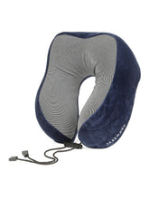 Load image into Gallery viewer, Teakwood Leather premium U-shaped neck pillow
