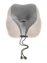 Load image into Gallery viewer, Teakwood Leather premium U-shaped neck pillow

