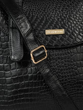 Load image into Gallery viewer, women&#39;s Croco Leather Structured Handbag
