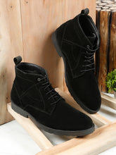 Load image into Gallery viewer, Men's Suede Leather Lace-up Boots
