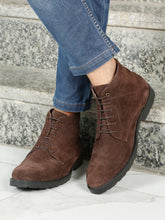 Load image into Gallery viewer, Men's Suede Leather Lace-up Boots

