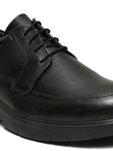 Load image into Gallery viewer, Men&#39;s Black Leather Lace-Up Formal Shoes
