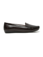 Load image into Gallery viewer, Women  Printed Leather Slip-on Loafers
