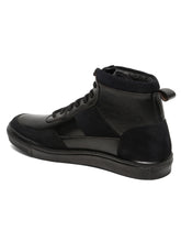 Load image into Gallery viewer, Men’s  Leather Stylish High-Top Sneakers
