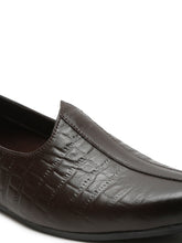 Load image into Gallery viewer, Teakwood Men T.Moro Textured Leather Mojaris
