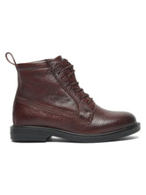 Load image into Gallery viewer, Kids’ Leather Lace-up Boots
