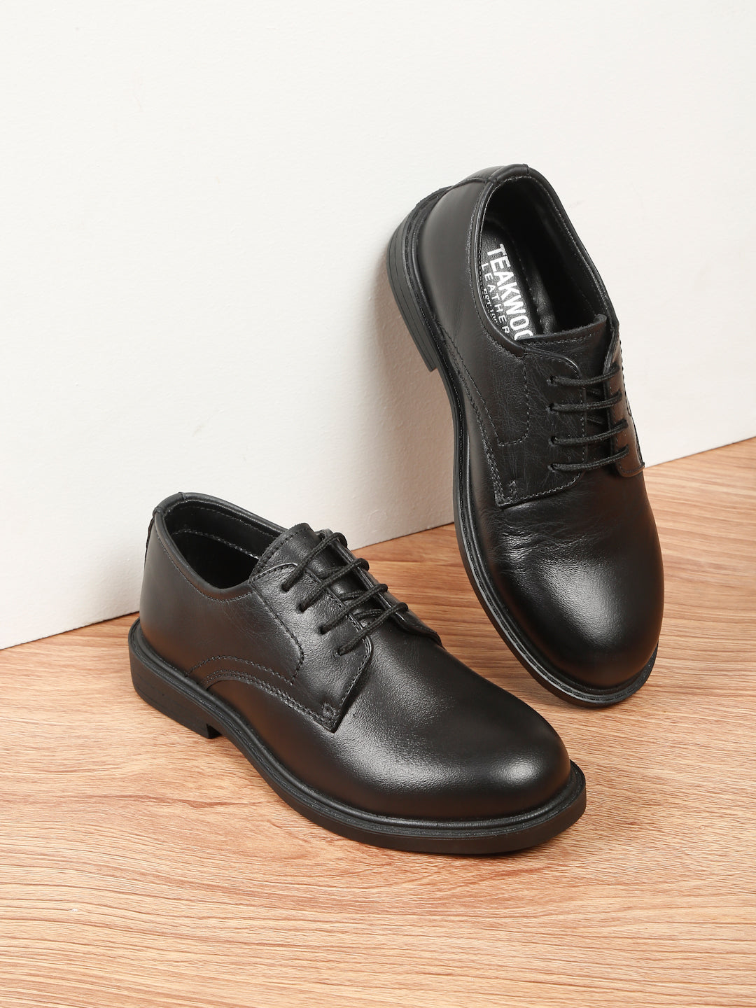 Kids’ Leather Oxford Formal Shoes - Main Image