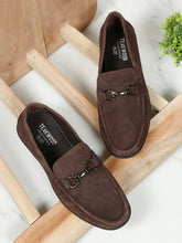 Load image into Gallery viewer, Men's  Suede Leather Loafers
