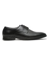 Load image into Gallery viewer, Mens's Black Patterned Texture Leather Formal Shoes
